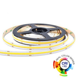 Tira LED COB 24V | 280 LED/m | 5m | FLIP CHIP | 1320Lm |12W/M | CRI90 | IP20