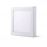 Plafón LED Superficie cuadrado blanco 20W 120º -IP20 - interior