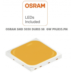 Empotrable LED 20W OSRAM Chip PALACE 24º UGR17 140lm/W