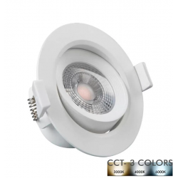 Empotrable LED 7W Circular Blanco - CCT