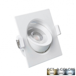 Empotrable LED 7W Cuadrado...