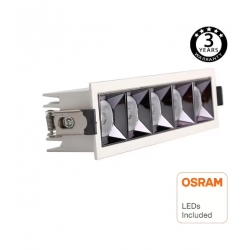 Empotrable LED 25W OSRAM Chip PALACE 24º UGR17 140lm/W