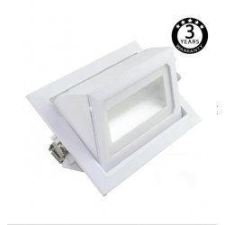 Foco proyector LED 36W orientable rectangular - 120º