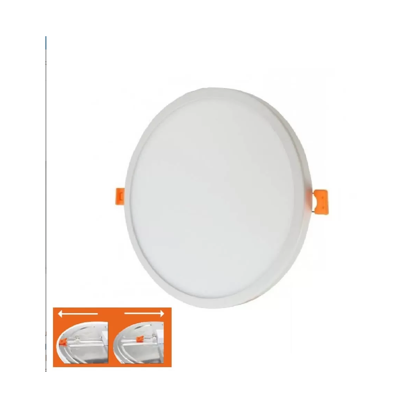 Placa LED Slim Circular Downlight 20W AJUSTABLE