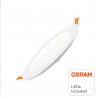 Placa Slim LED Circular 20W - OSRAM CHIP DURIS E 2835