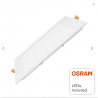 Placa Slim LED Cuadrada 20W - OSRAM CHIP DURIS E 2835