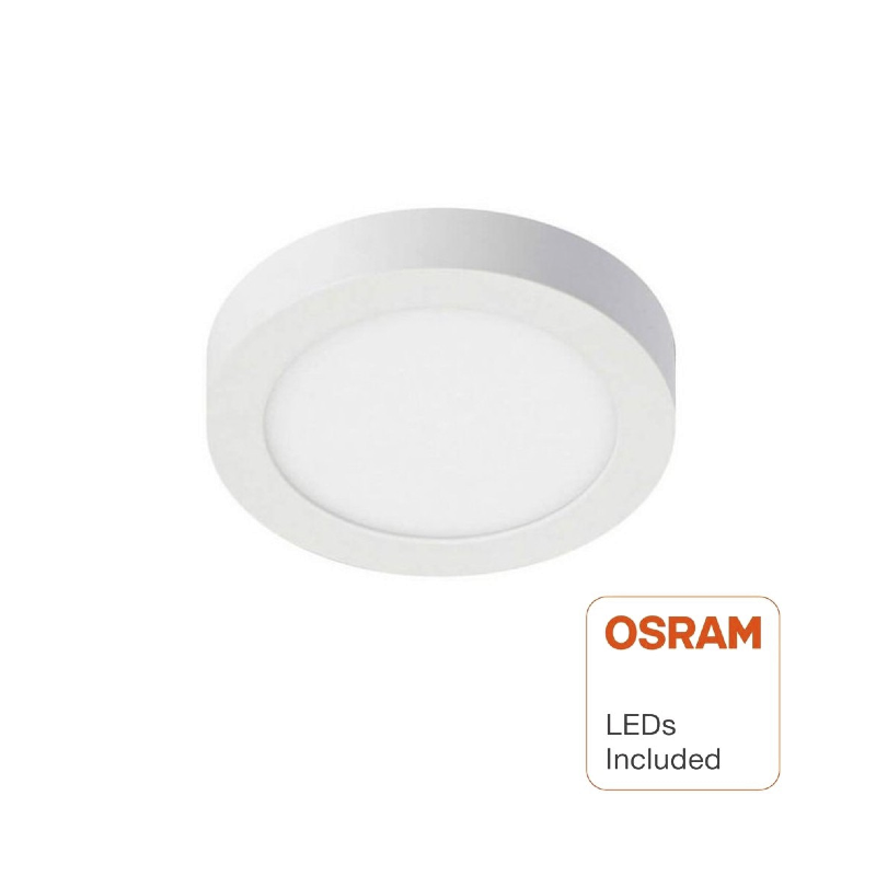 Plafón LED circular superficie 15W - OSRAM CHIP DURIS E 2835