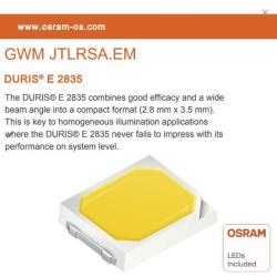 Plafón LED circular superficie 15W - OSRAM CHIP DURIS E 2835