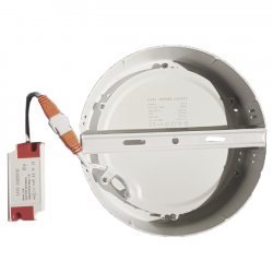 Plafón LED circular superficie 15W - OSRAM CHIP DURIS E 2835