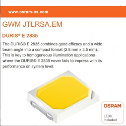 Foco proyector LED 40W OSRAM Chip orientable rectangular - COLOR SELECCIONABLE - CCT 120º