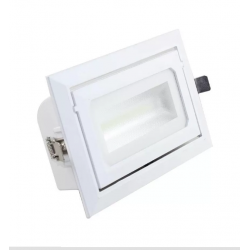 Foco proyector LED 40W OSRAM Chip orientable rectangular - COLOR SELECCIONABLE - CCT 120º