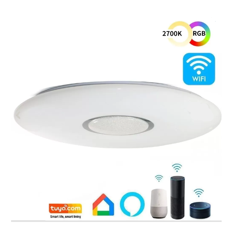 Plafón LED 24W WiFi SMART RGB+CCT - Regulable