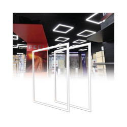 FIT Panel LED 60x60 40W Marco Luminoso Blanco