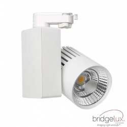 Foco LED 40W GRAZ Blanco BRIDGELUX Chip Carril Monofásico CRI +90