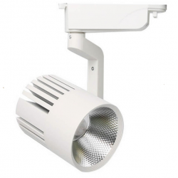 Foco LED 40W PISA Blanco Carril Monofásico