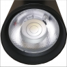 Foco LED 30W LEIA Negro carril Monofasico