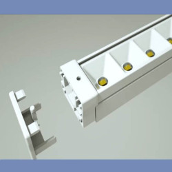 Barra LED 28W Lineal HALLE DYNAMICS UGR19 para Techos tecnicos - Pack 2 unidades