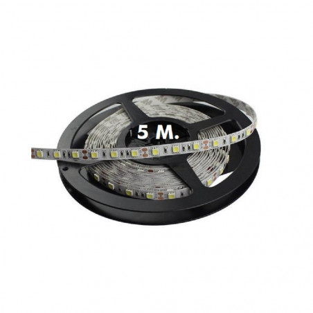 Tira LED Flexible Interior 12V 14.4W*5m