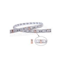 Tira LED Flexible Interior 12V 14.4W*5m