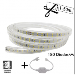 Tira LED DOBLE 15W - CORTE...