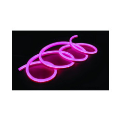 Neón LED 8W Flexible 12V Bobina 25m 8mm Rosa