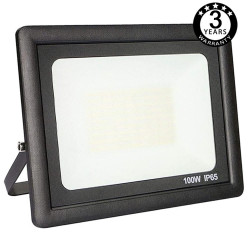 Foco Proyector Exterior Negro LED 100W ACTION IP65