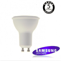 Dicroica LED SMD 6W SAMSUNG 45º GU10 5 Años de Garantía