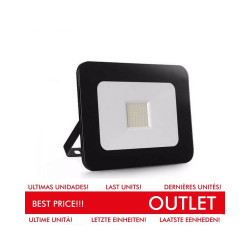 Foco Proyector Exterior LED Luxury 30W Negro