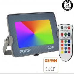 Foco Proyector RGB+W LED 30W AVANCE OSRAM Chip