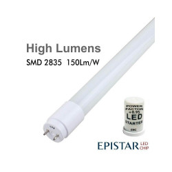 Tubo MAX LED 22W Cristal 150cm 300º - ALTA LUMINOSIDADLu