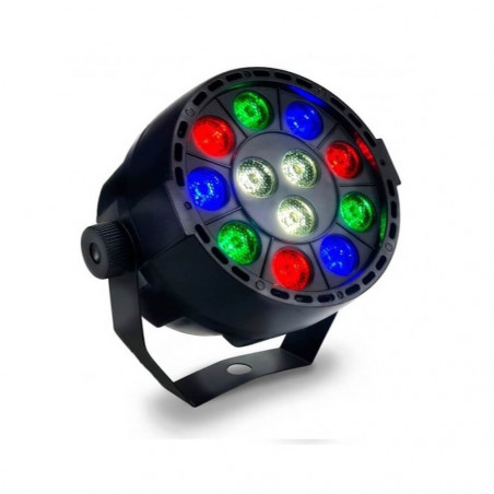 Foco Mini PAR LED 36W MONTANA RGB + Blanco - DMX