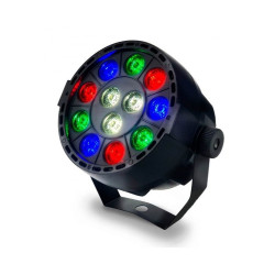 Foco Mini PAR LED 36W MONTANA RGB + Blanco - DMX