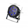 Foco PAR LED 28W DMX Luz UV - Luz Negra - Ultravioleta - con mando