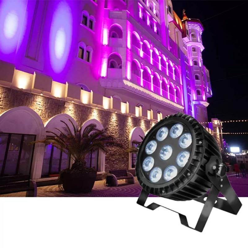 Foco proyector exterior led 90w rgb+w dmx water area-led - Iluminación LED