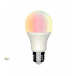 Bombilla LED RGB+W 10W 270º E27 con Mando a Distancia