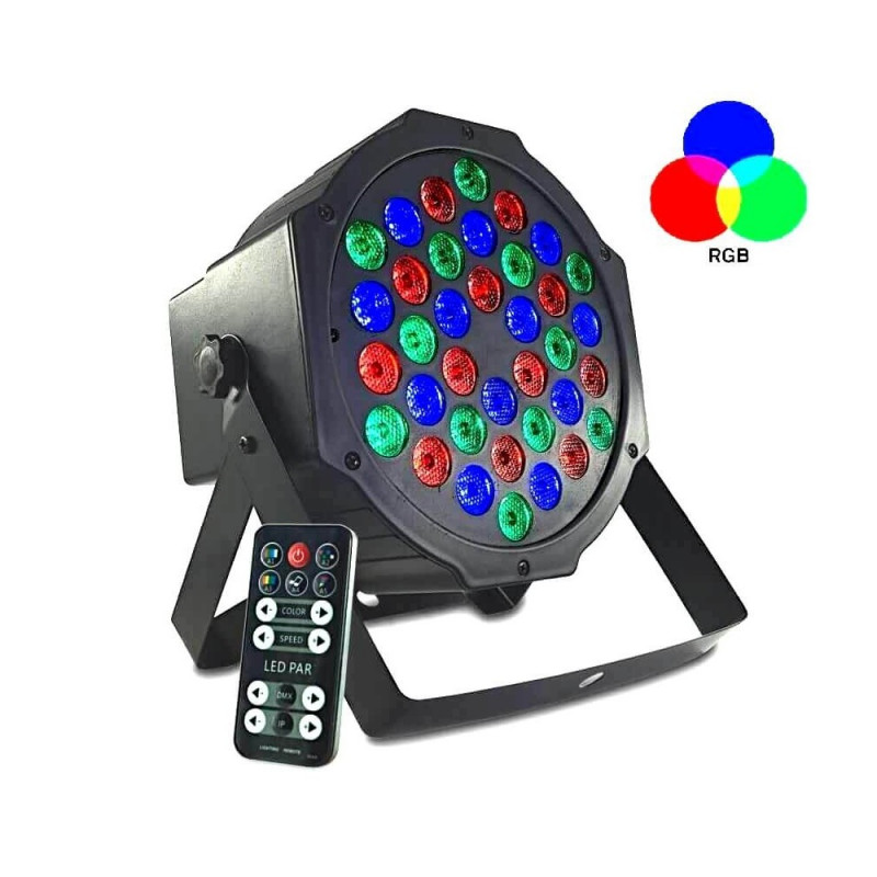 Foco LED 36W MONTANA 36 con mando + DMX