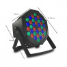 Foco LED 36W MONTANA 36 con mando + DMX