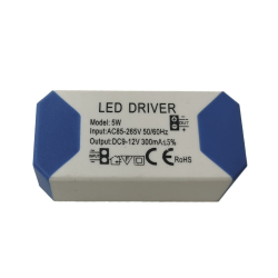 Driver para luminarias LED de 5W 300mA