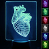 Lámpara de Mesa 3D RGB - HEART -