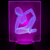 Lámpara de Mesa 3D RGB - WOMAN -