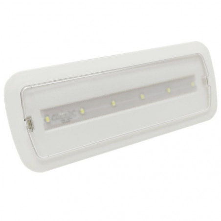 Luz Emergencia LED 3W + Kit Techo + Opción Luz Permanente - IP20