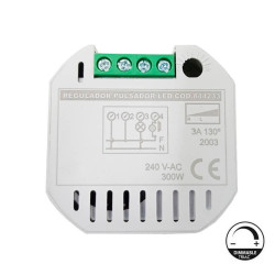 Regulador para pulsador de pastilla para LED - TRIAC