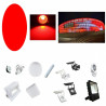 Filtro Rojo para Luminaria LED