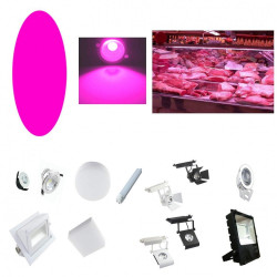 Filtro Rosa para Luminaria LED