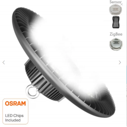 Campana industrial LED UFO INTELIGENTE 200W OSRAM Chip 130lm/w IP65