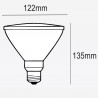Lámpara PAR LED 12W SMART Wifi RGB+CCT - Regulable - E27