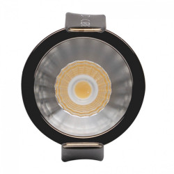Empotrable LED 5W Negro Cromo Bridgelux Chip - 40° - UGR11- CCT