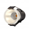 Empotrable LED 5W Cromo Perla Bridgelux Chip - 40° - UGR11- CCT