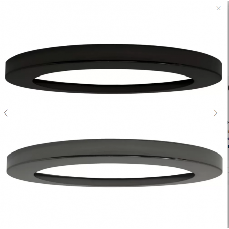 Aro decorativo para Placa Plafón LED Circular CCT Mod. MOSS