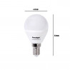 Bombilla LED 4W E14 G45 Panasonic Panalight